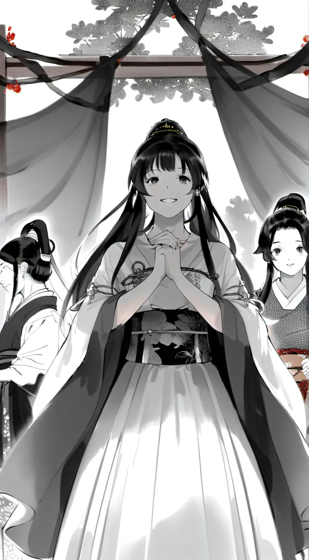 ai character: Luna background