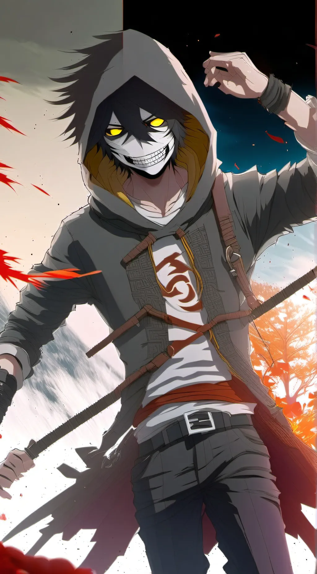 ai character: Isaac foster  background