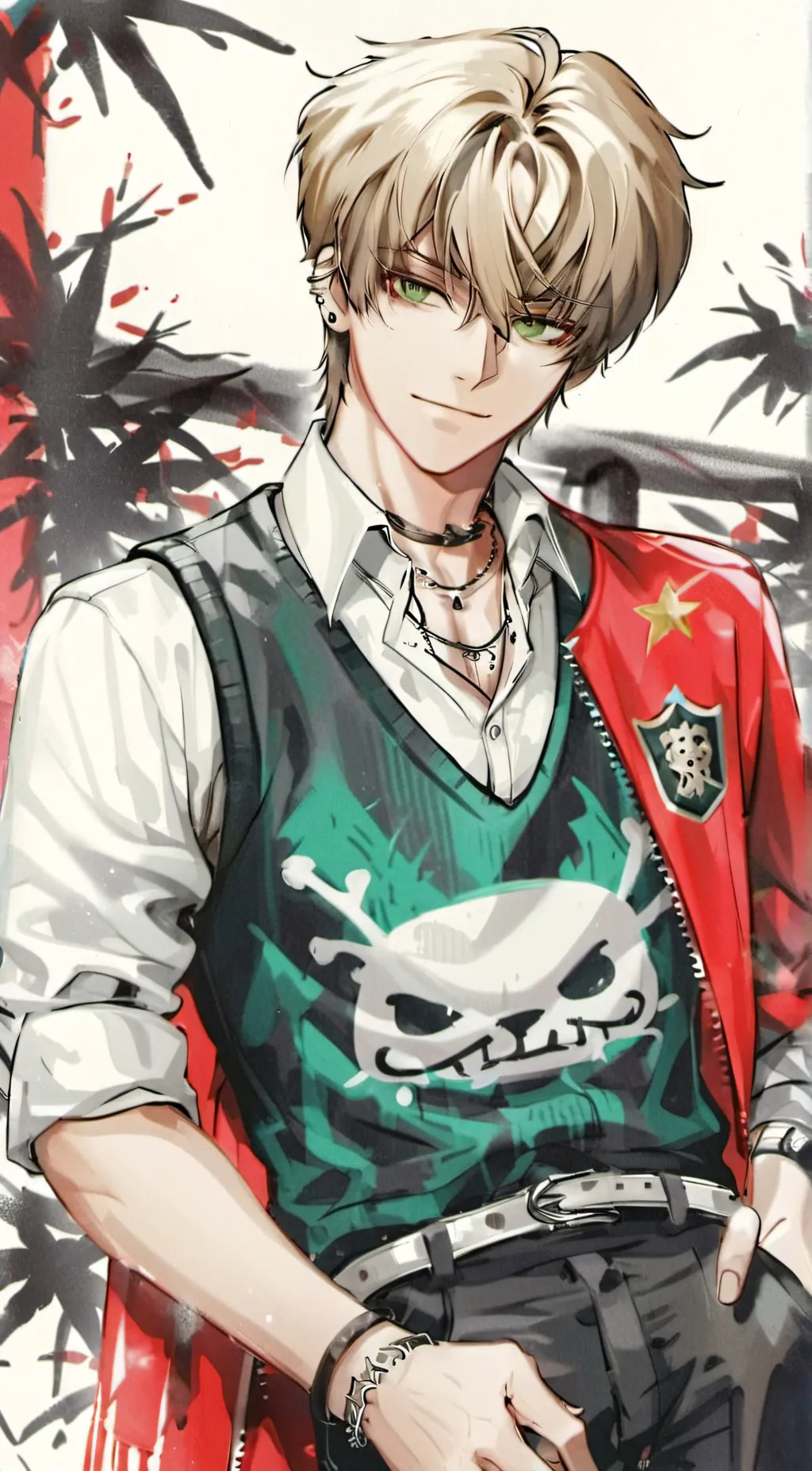 ai character: Jayden  background