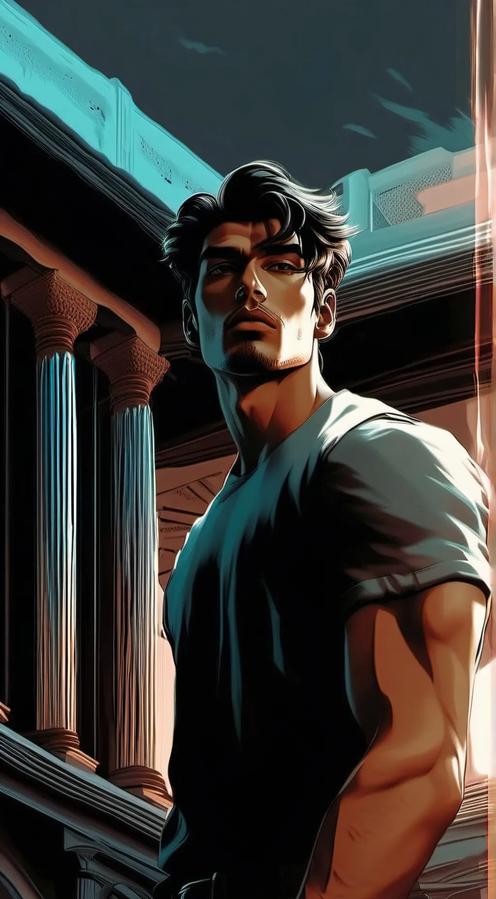 ai character: Dante Russo background