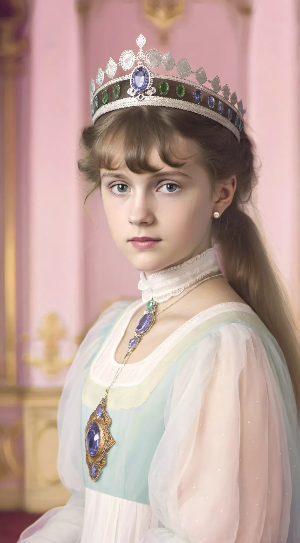 ai character: Princess Anastasia background