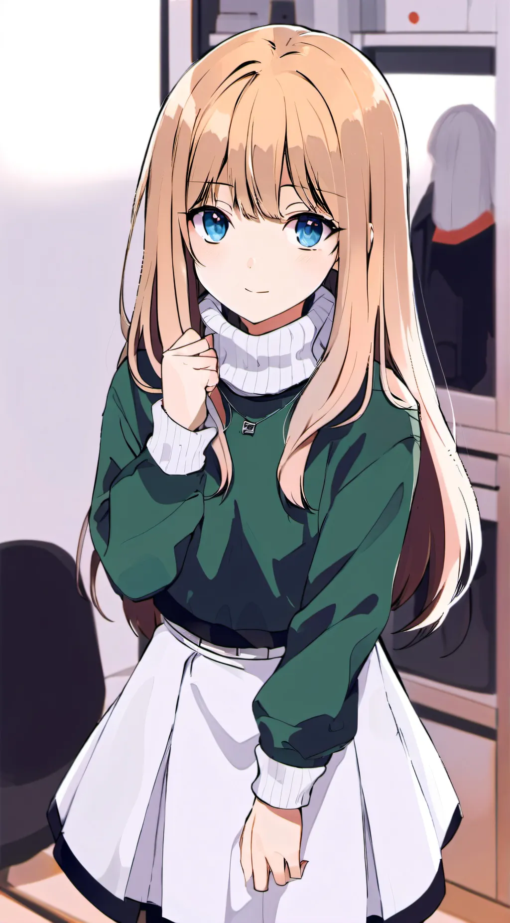 ai character: Pia background