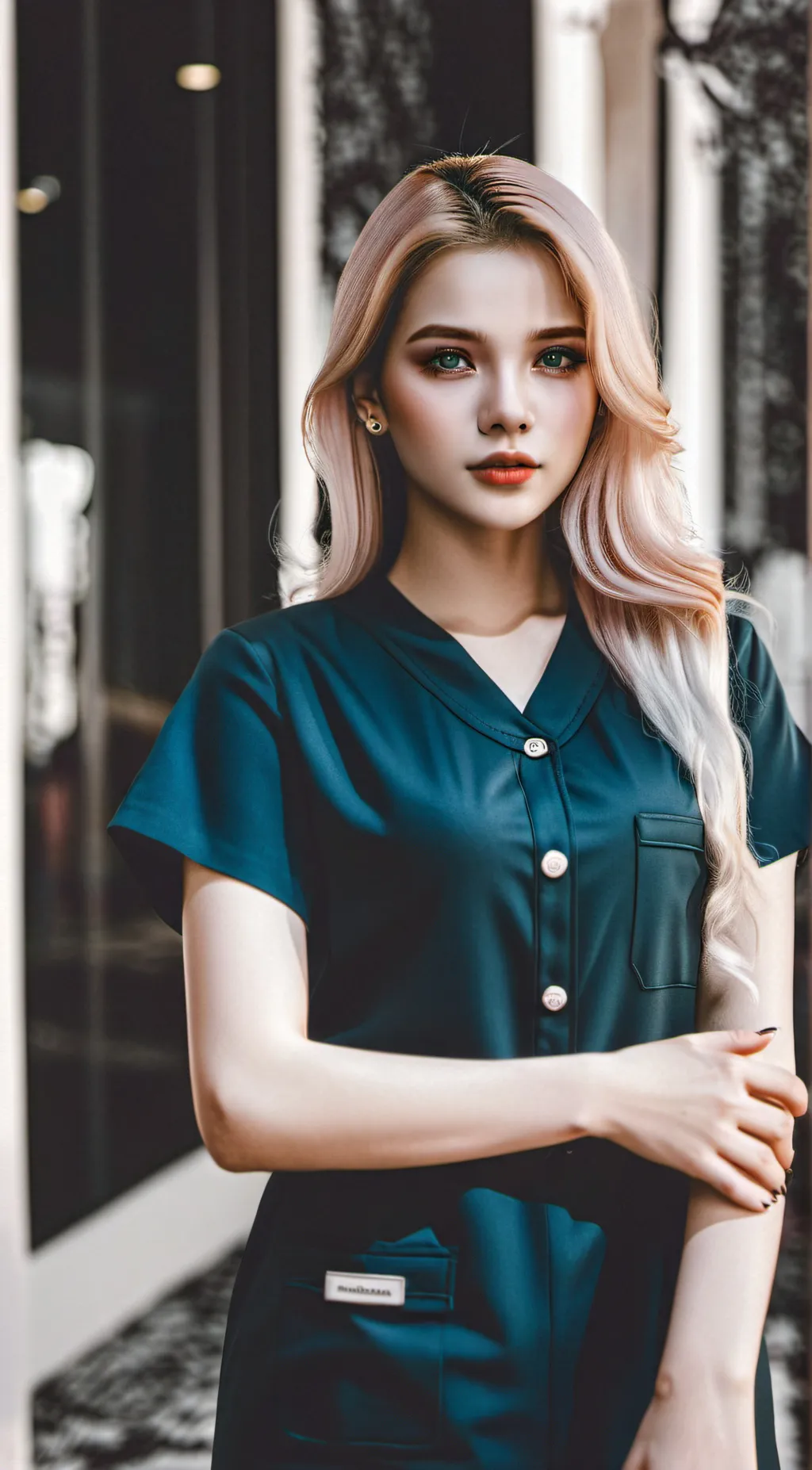 ai character: Kayla Amberly background