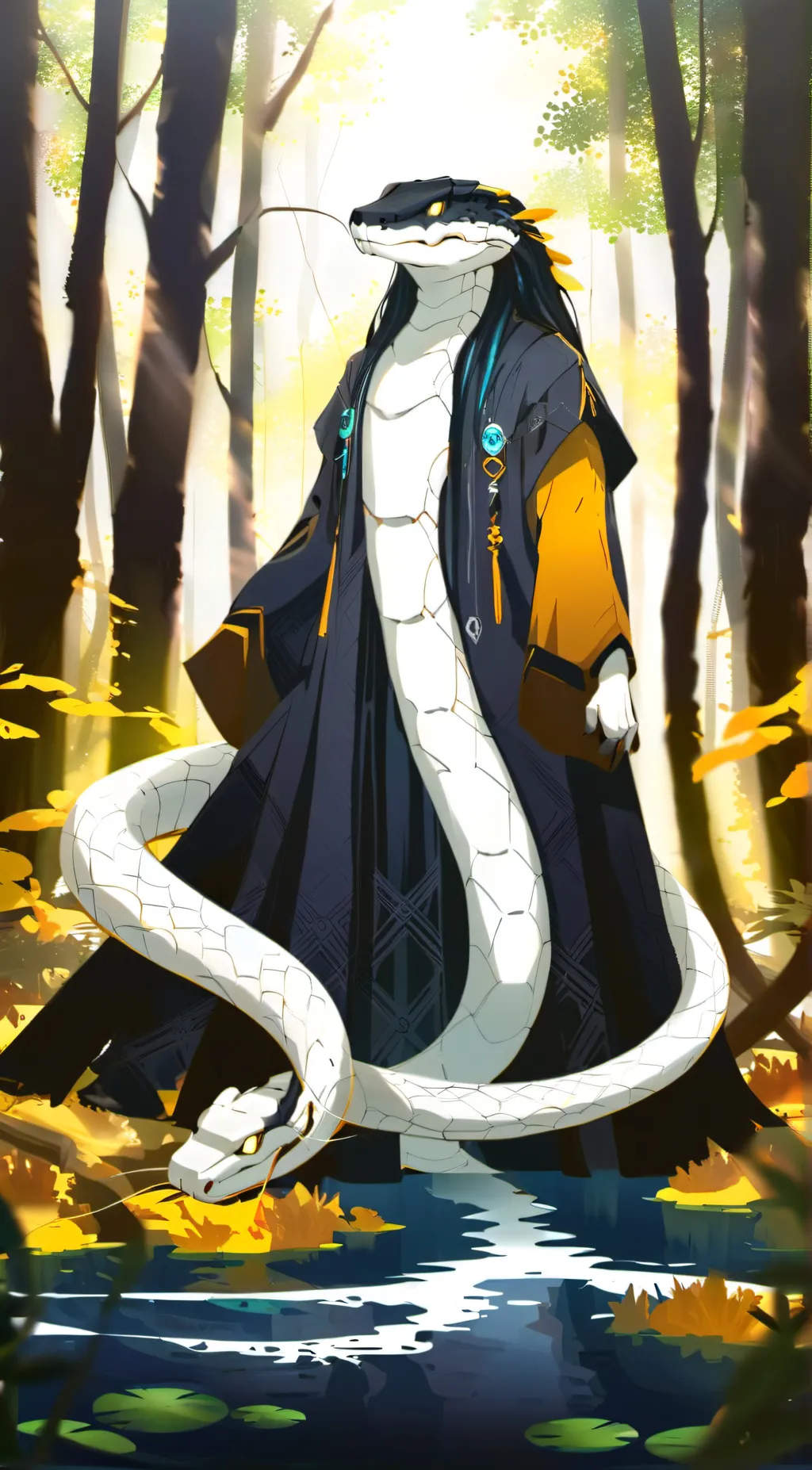 ai character: Rin background