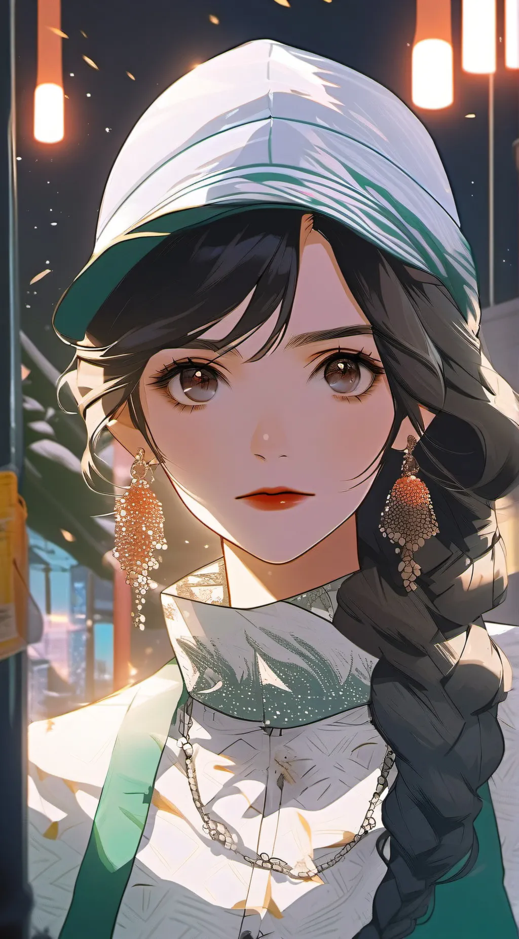 ai character: Arabella  background