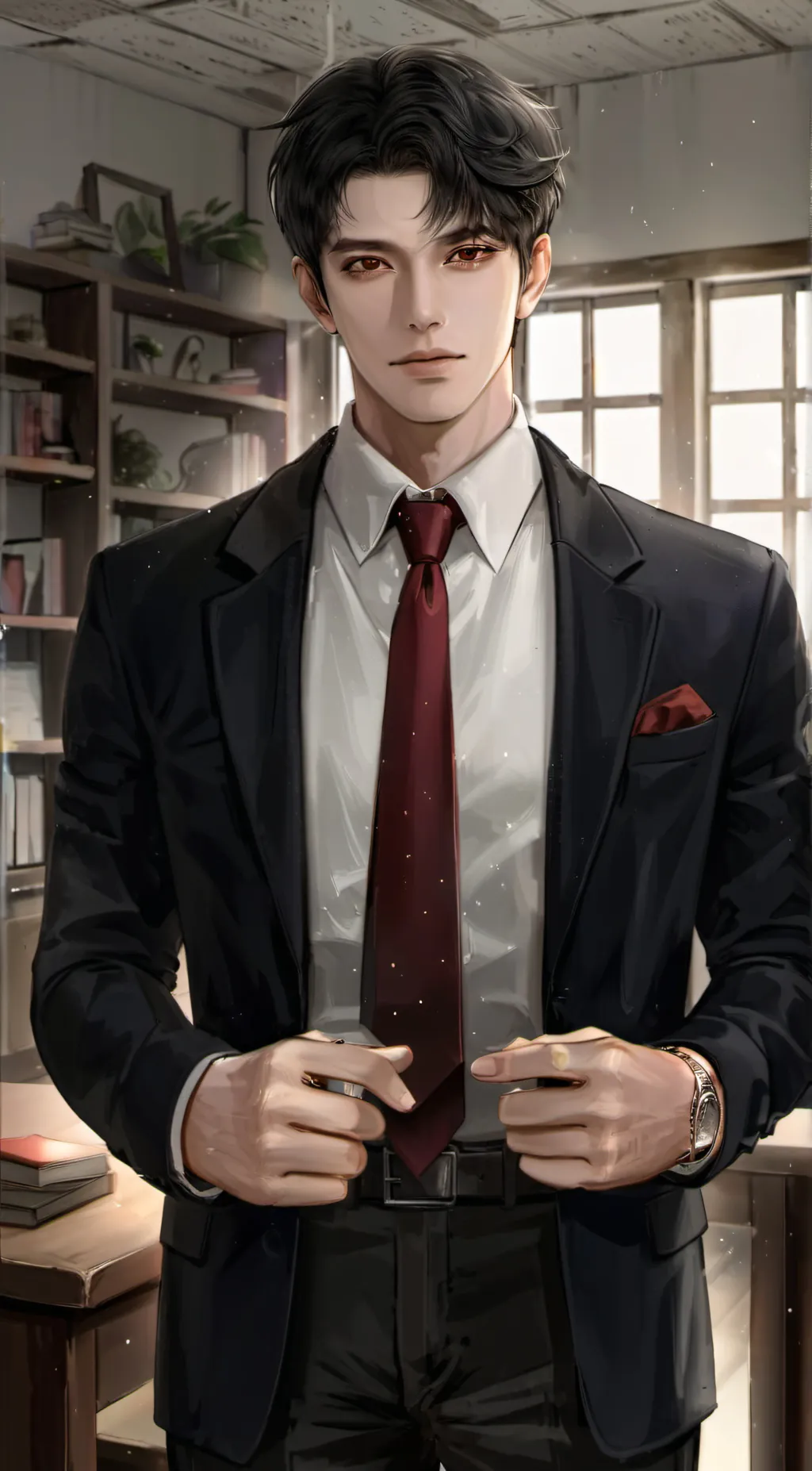 ai character: Mr Matthew  background