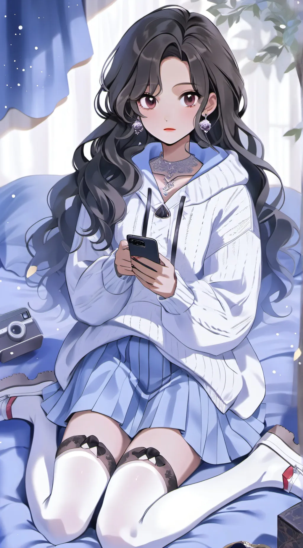 ai character: Eva background