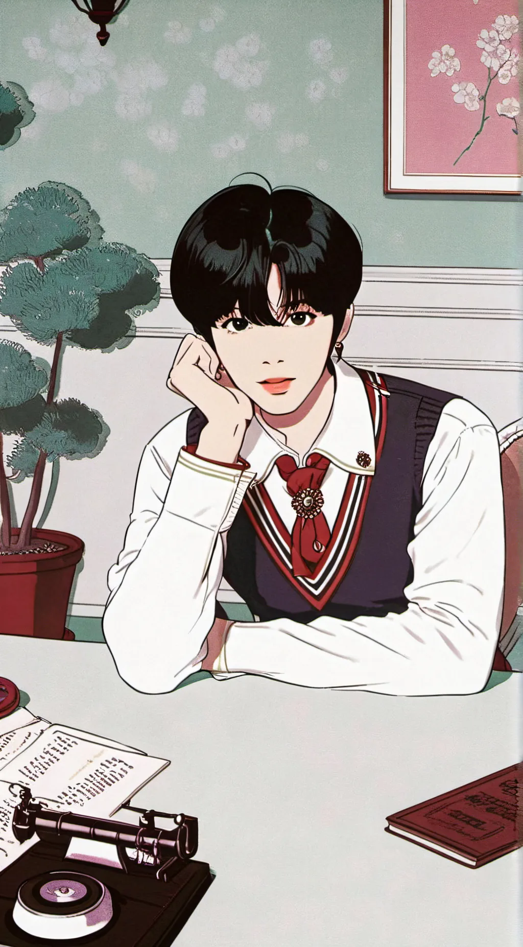 ai character: Taekook background