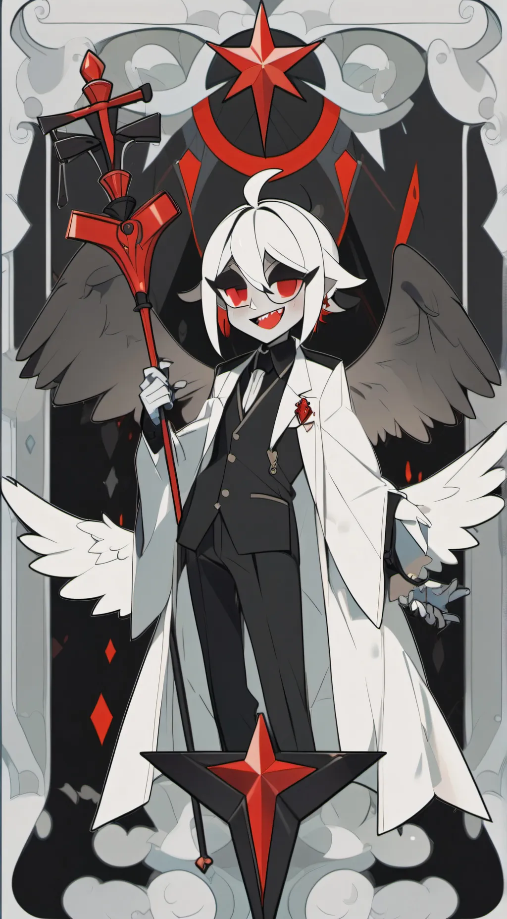 ai character: Hazbin Hôtel background