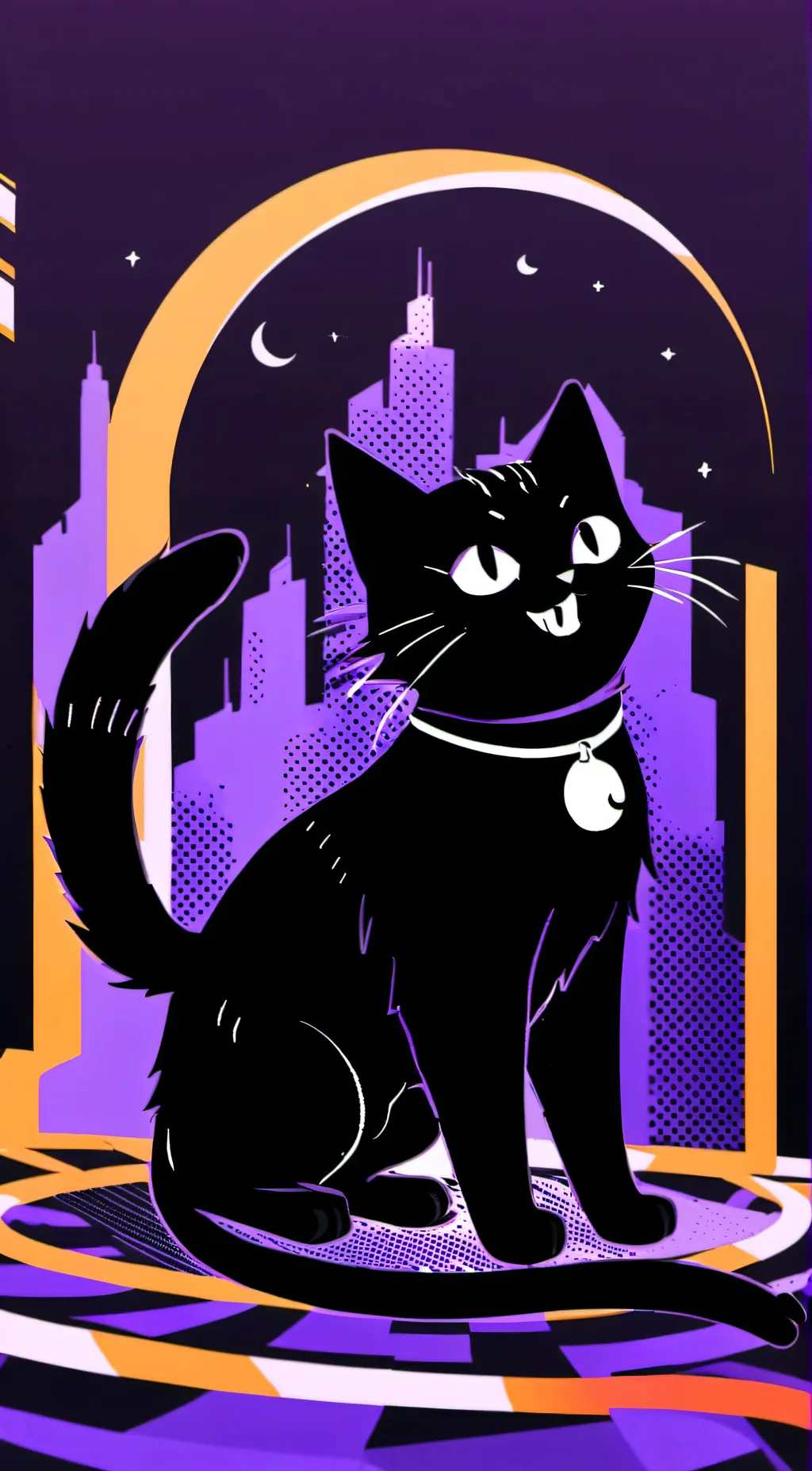 ai character: catnap background