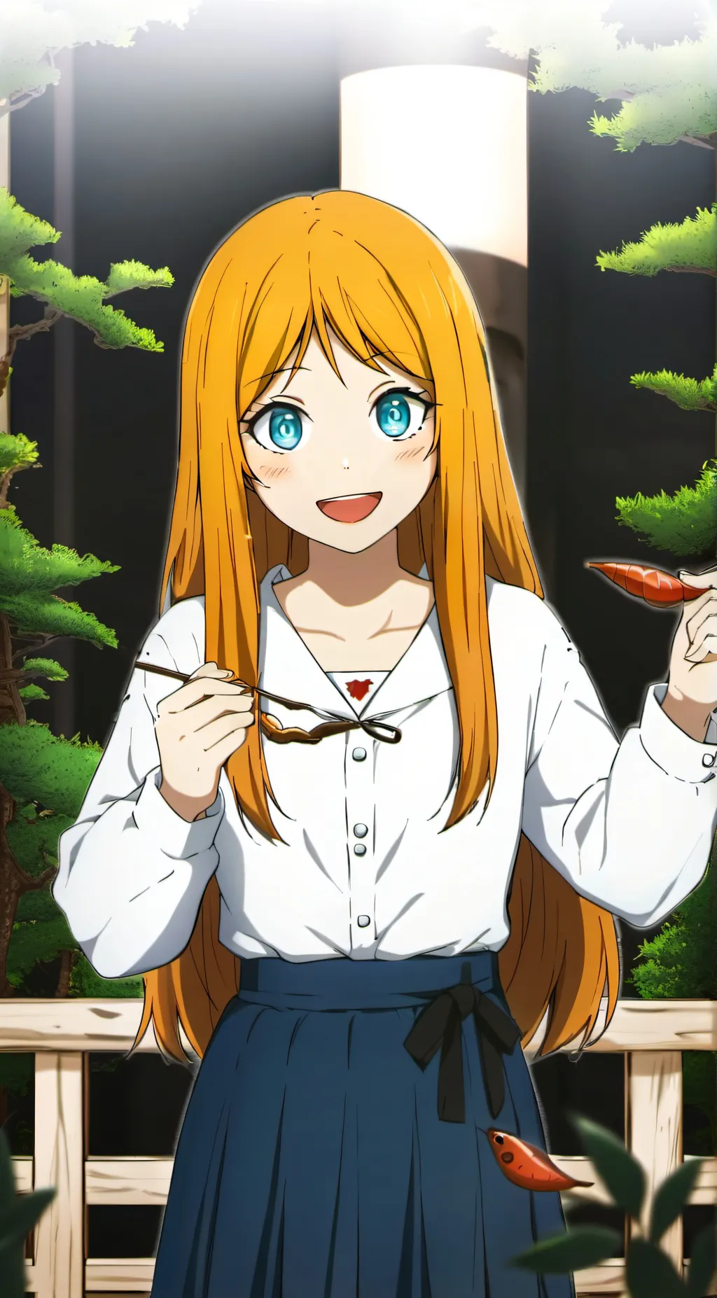ai character: Kiyoka Maki background