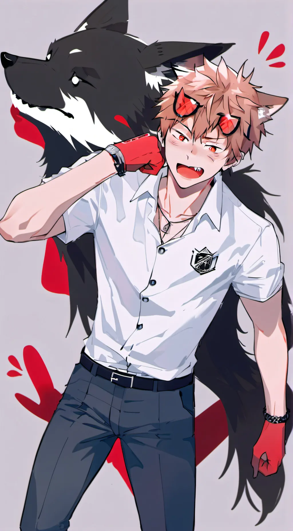 ai character: Satoshi background