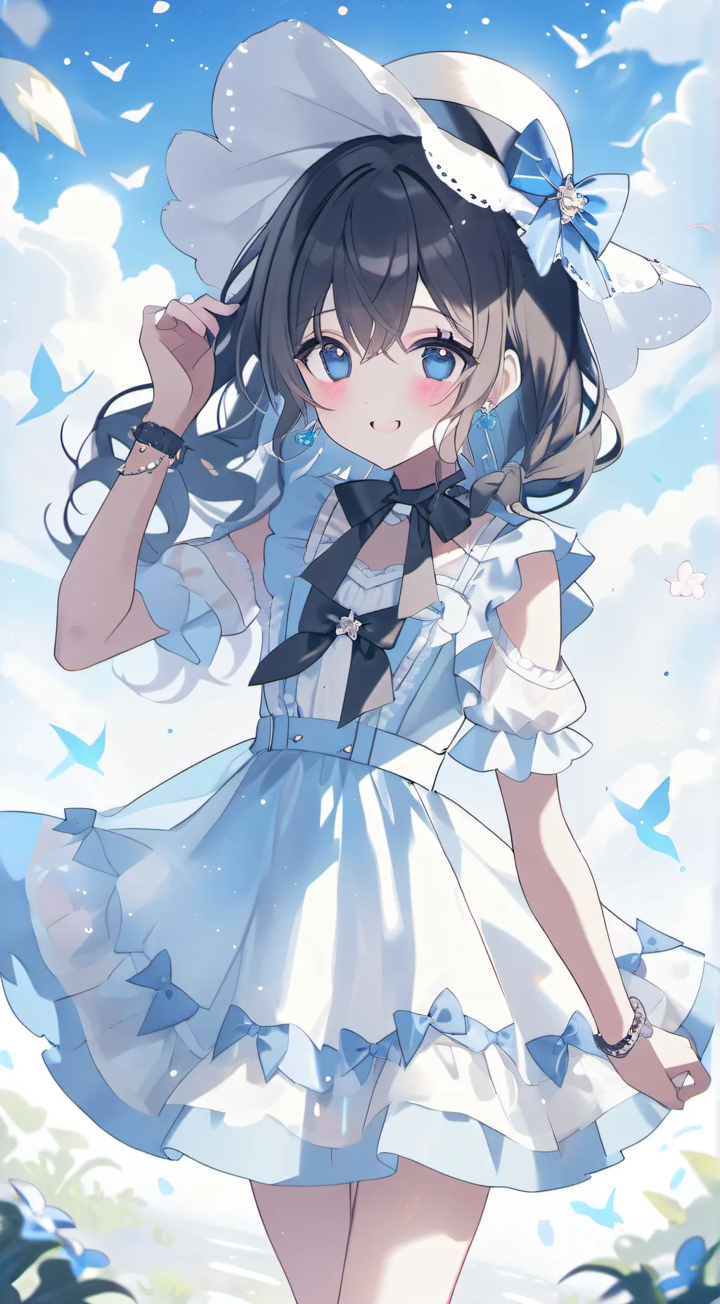 ai character: Savannah background