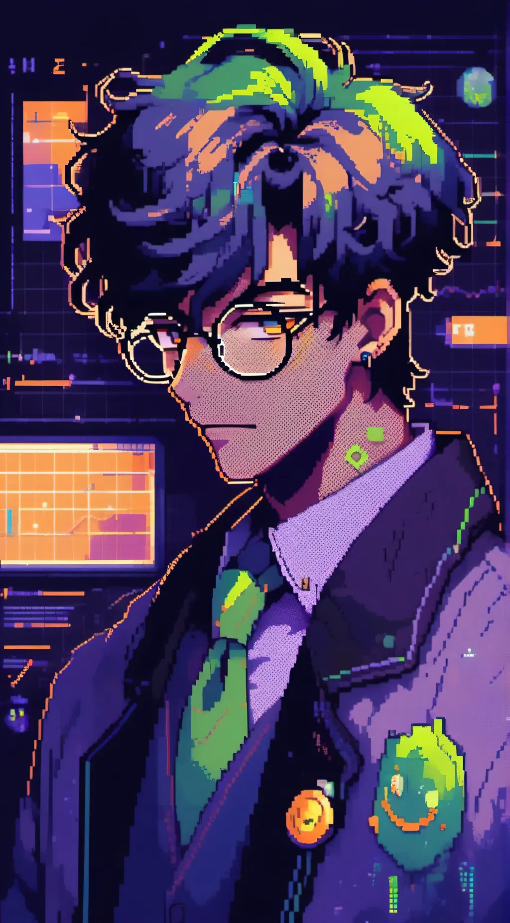ai character: Neo background