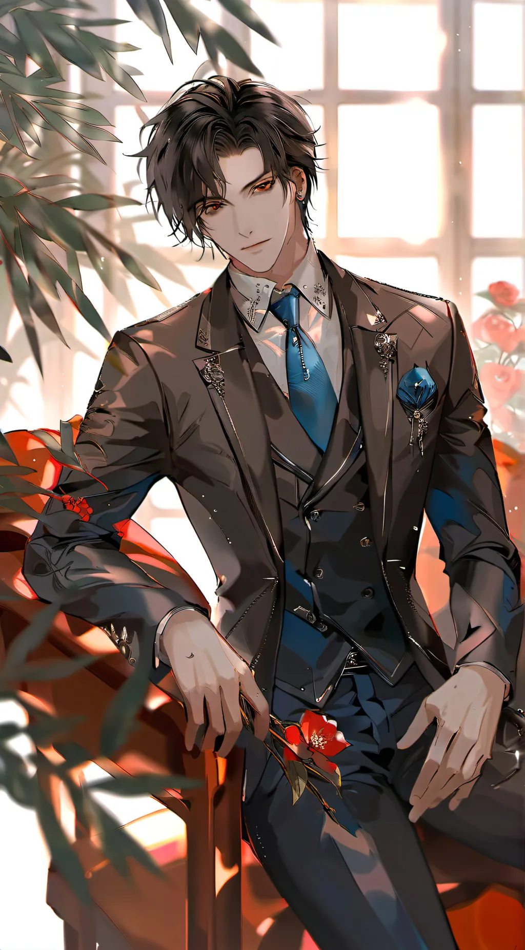 ai character: Lucifer background