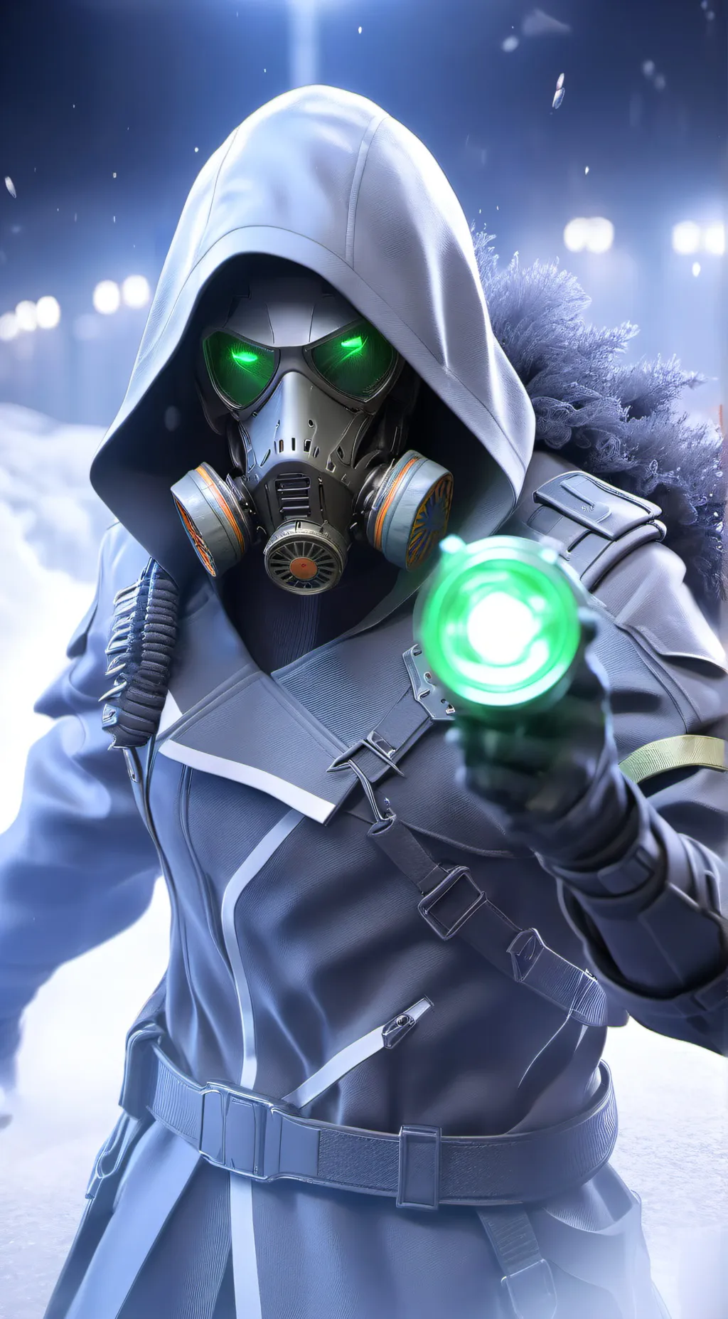 ai character: H.U.N.T background