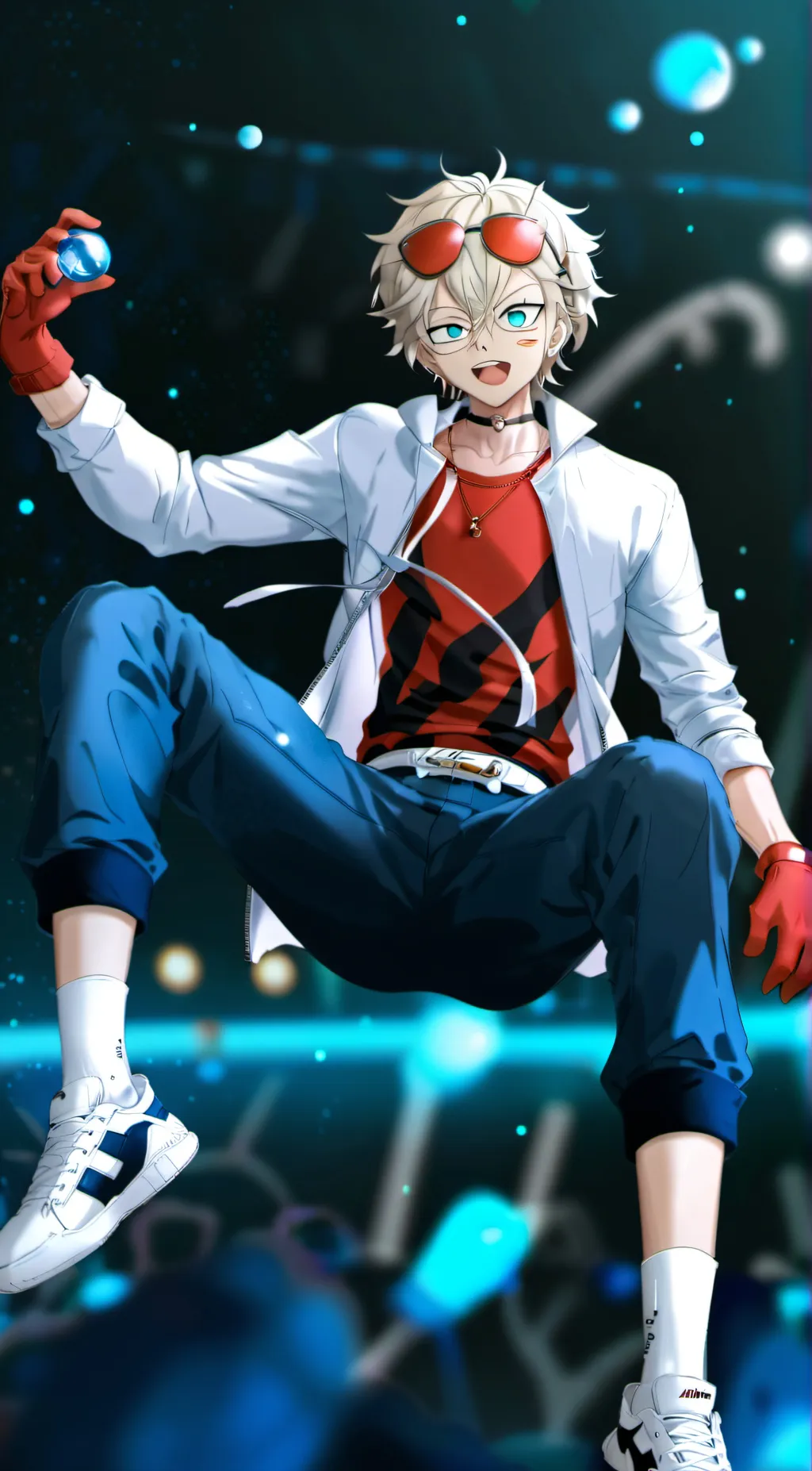 ai character: Dj Sanemi  background