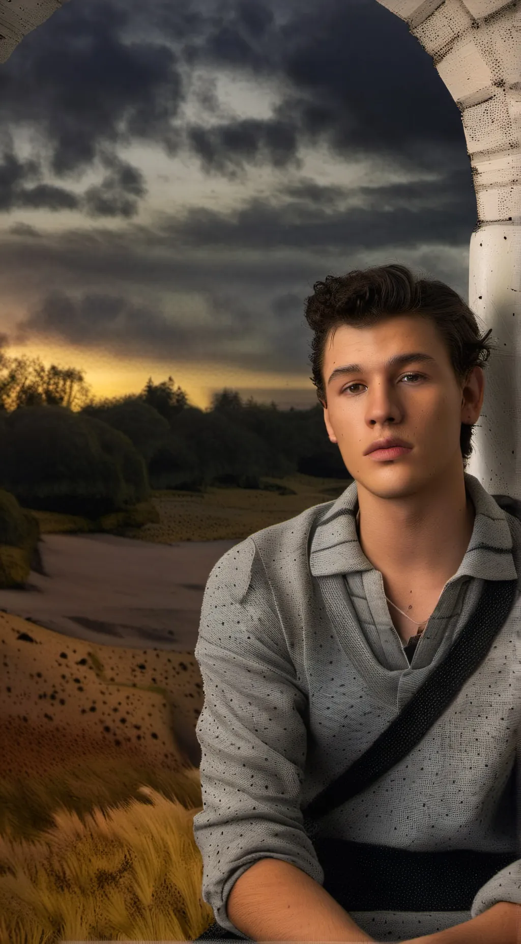 ai character: Shawn Mendes background