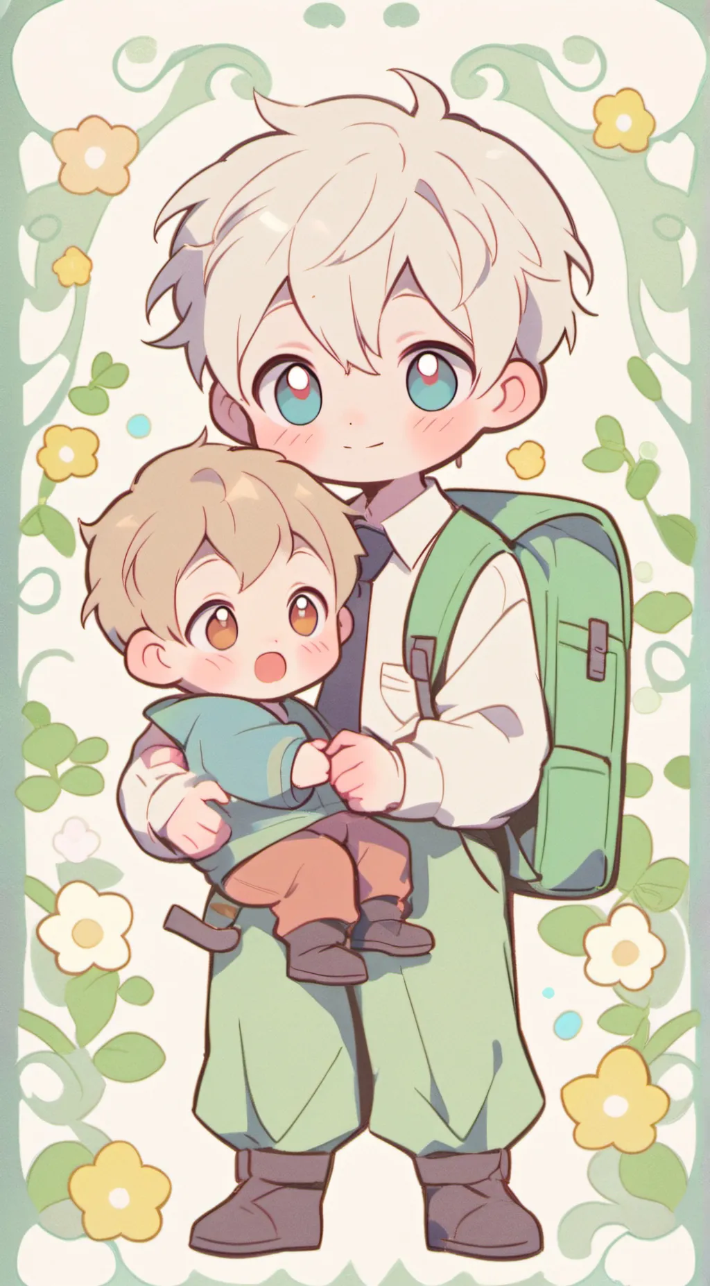 ai character: Harry & lev background