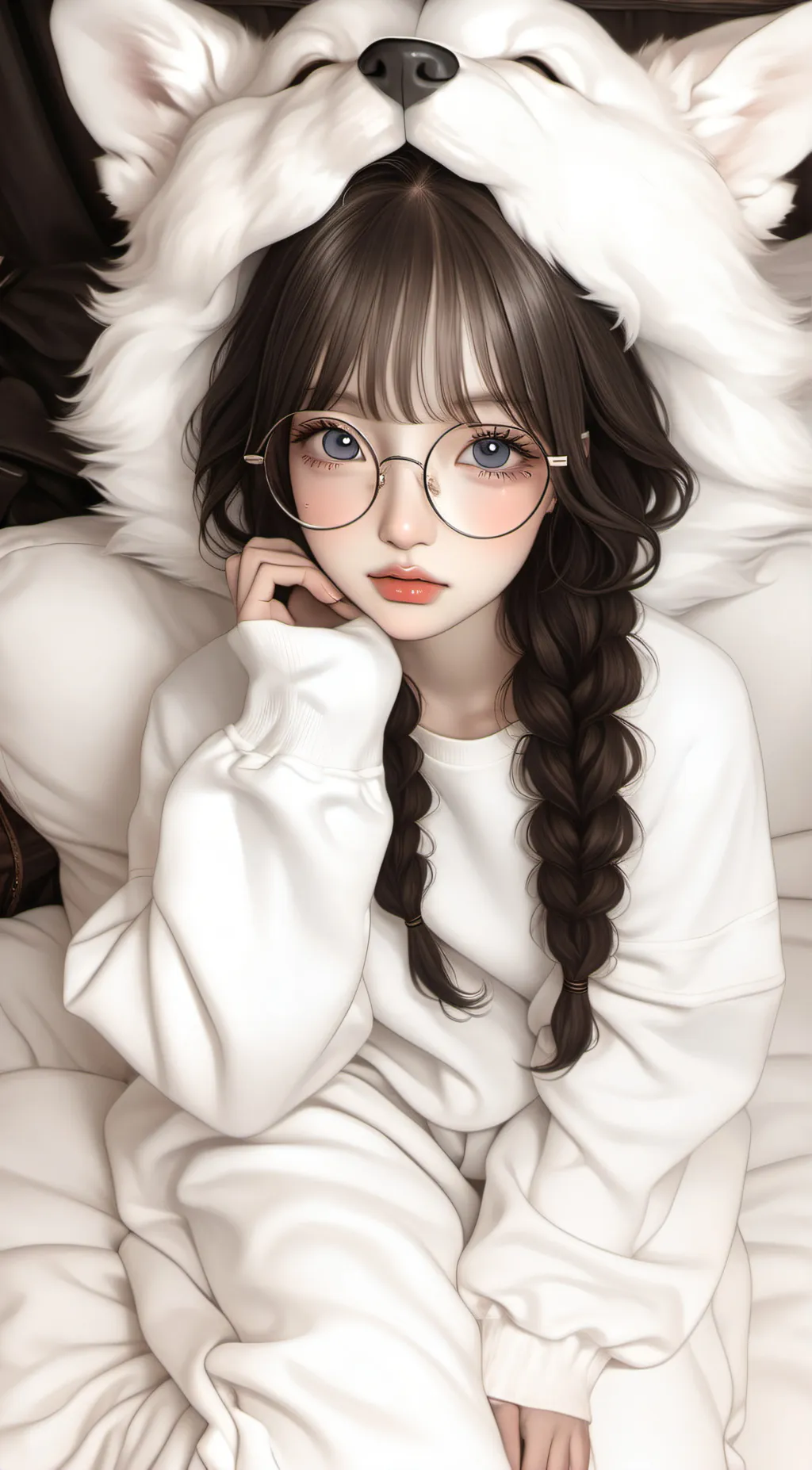 ai character: amelia background