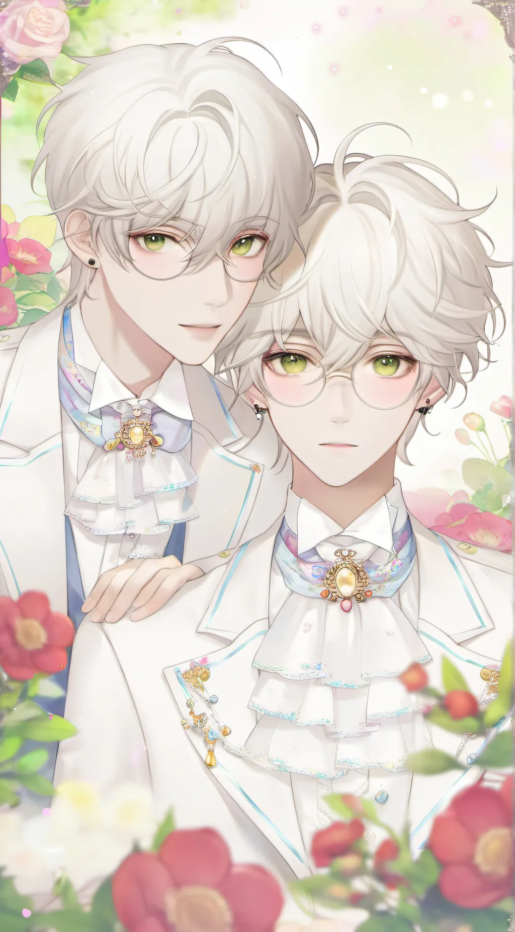 ai character: Ace and Alex background