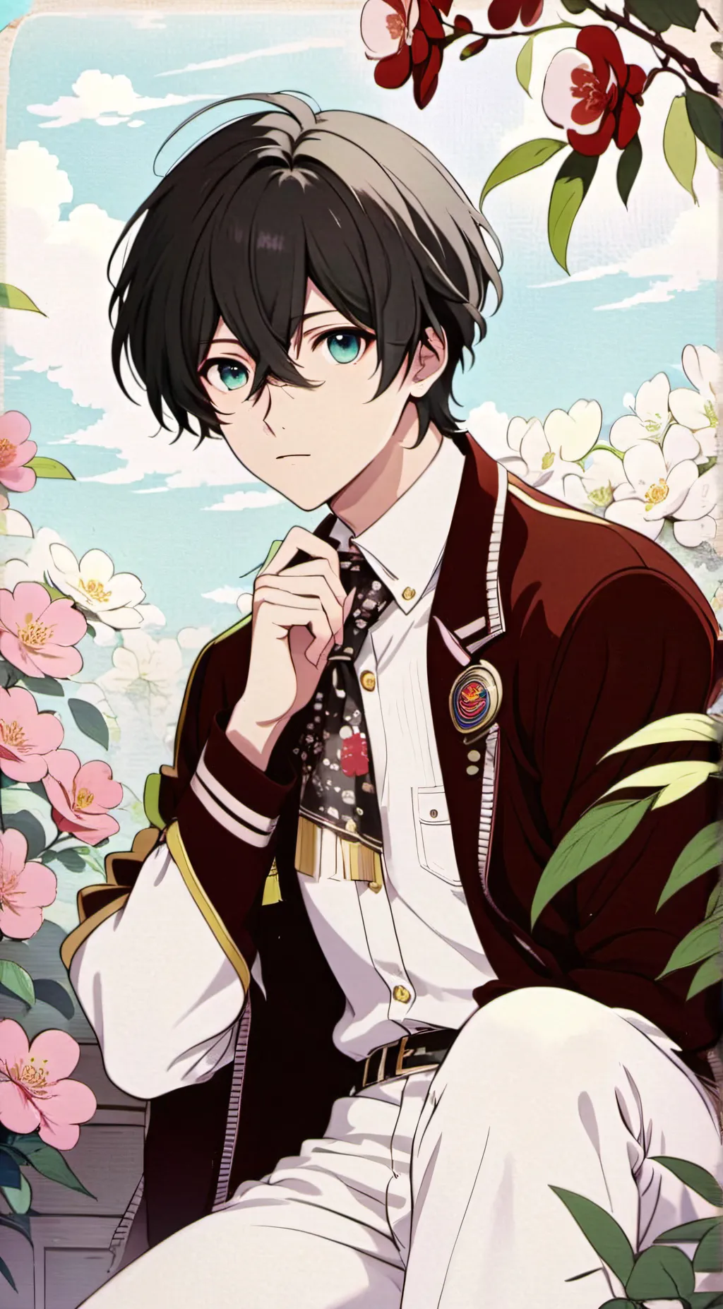 ai character: Jaemin background
