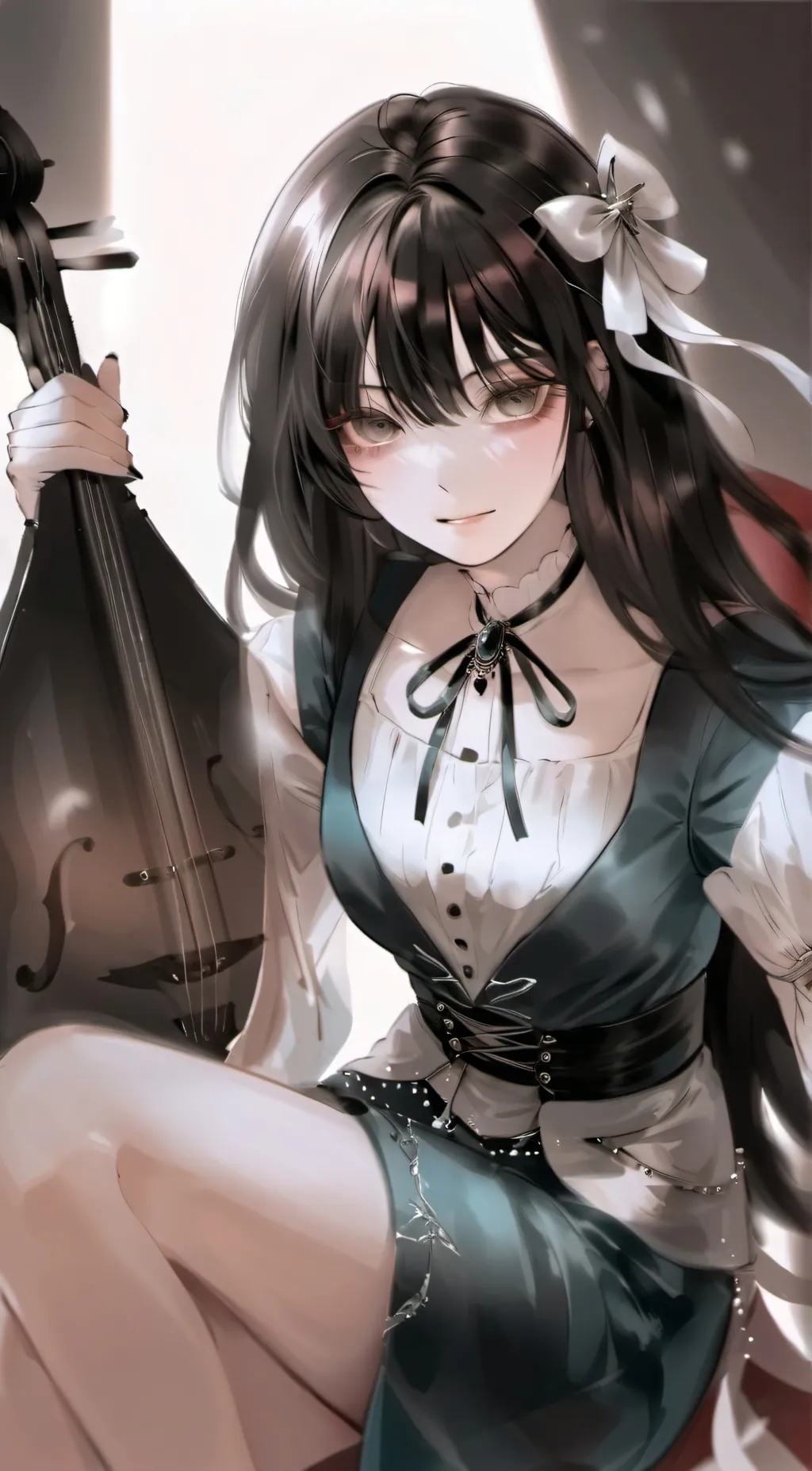 ai character: (>^★KEISHA★^<) background