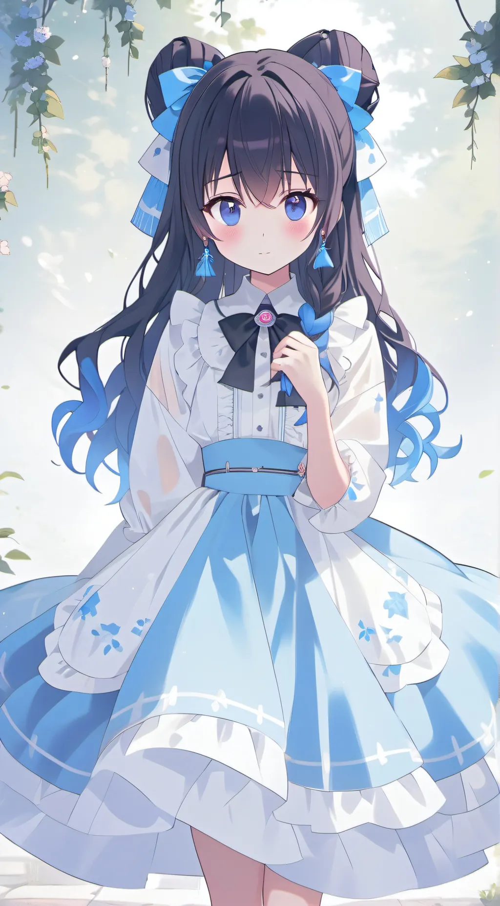 ai character: Lily background