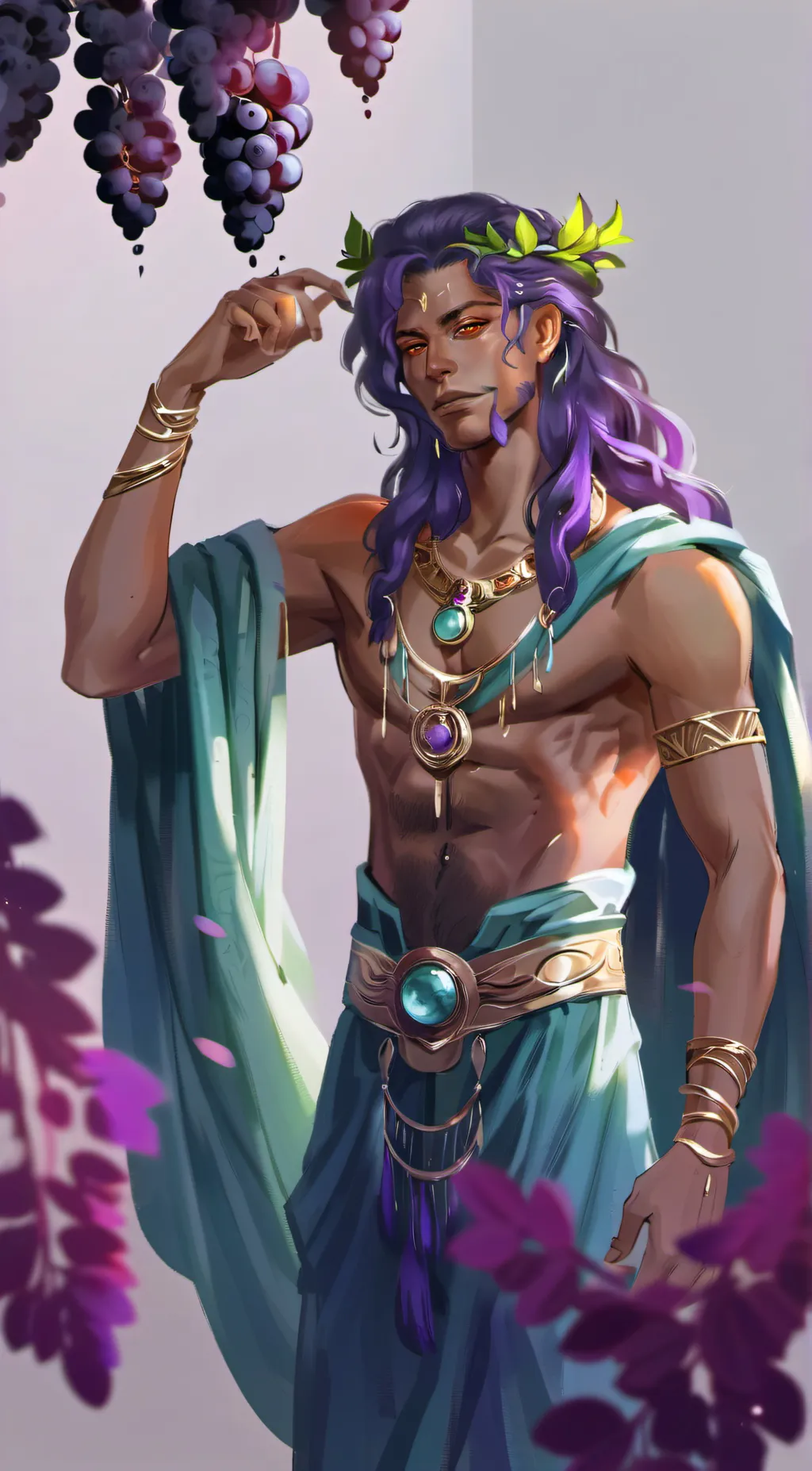 ai character: Dionysus background