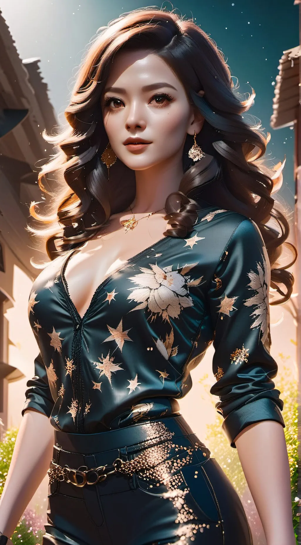 ai character: lilly background