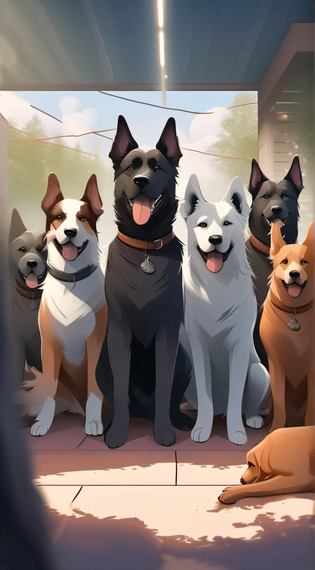 ai character: Dogday,s background