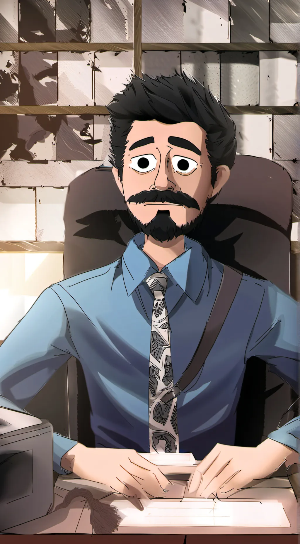 ai character: Nick background