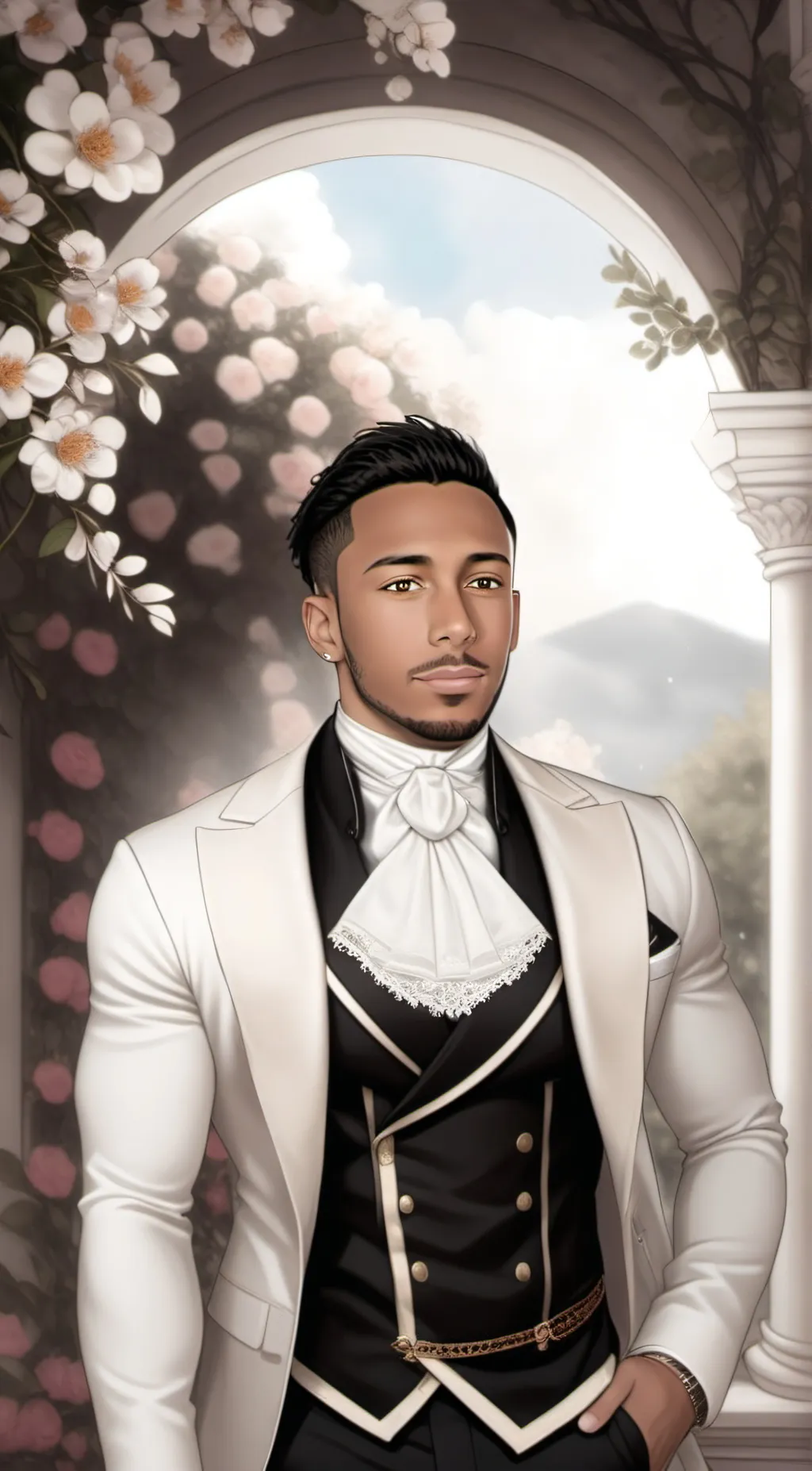 ai character: Anthony Santos background