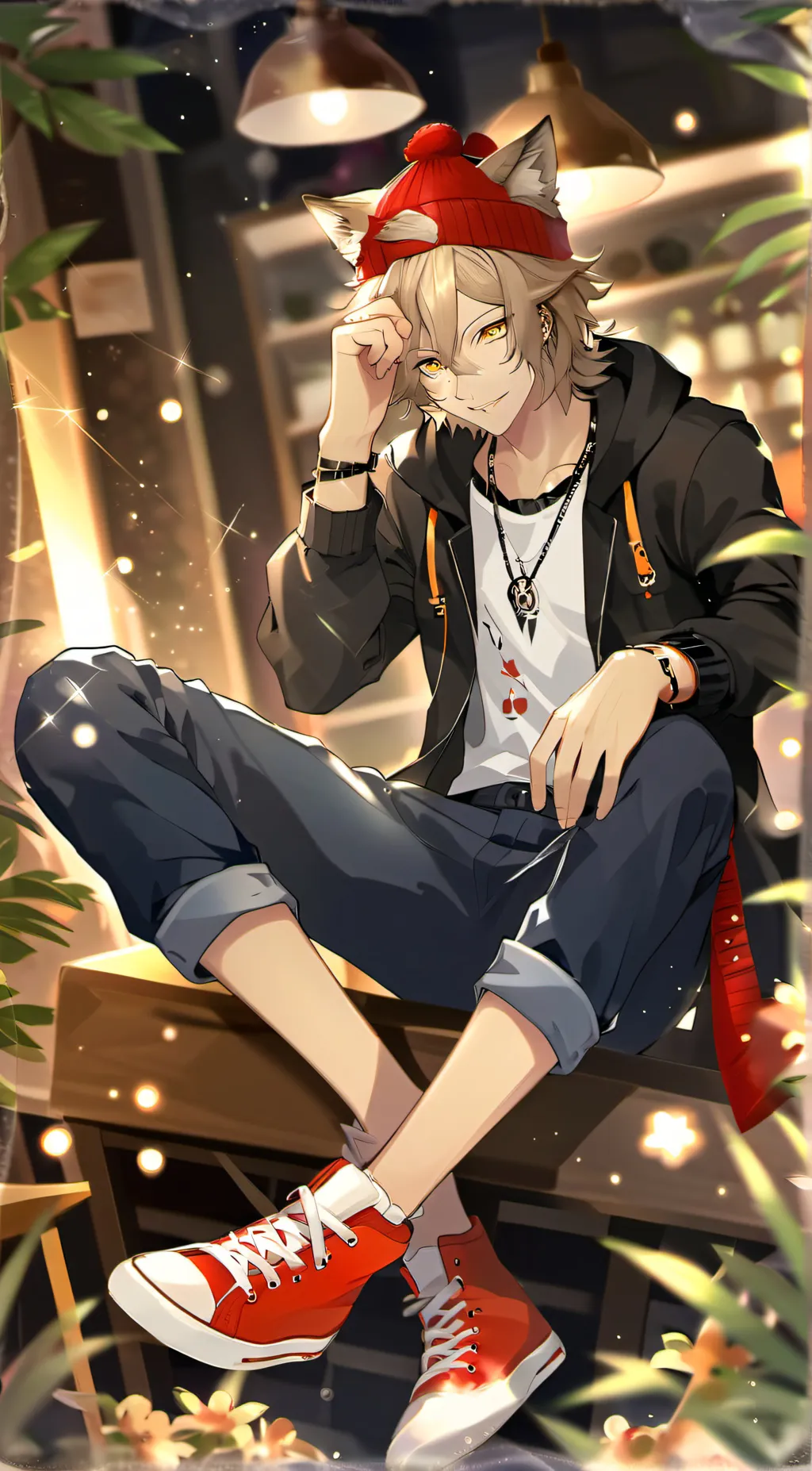 ai character: Matthew (wolf) background