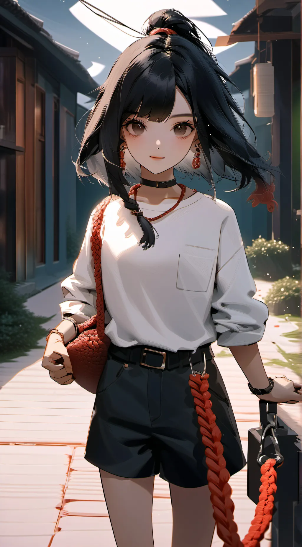 ai character: Alexandra background