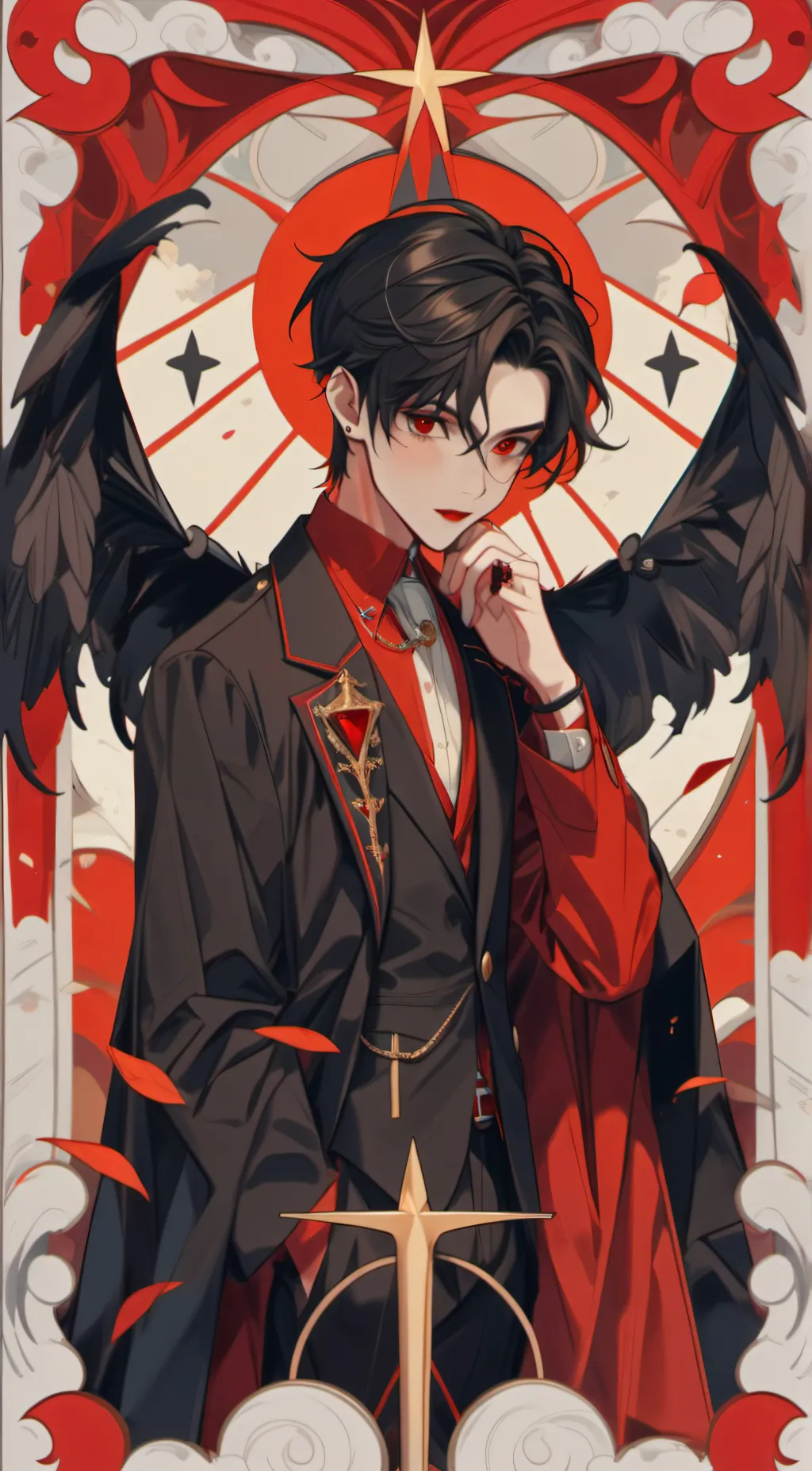 ai character: Blood background