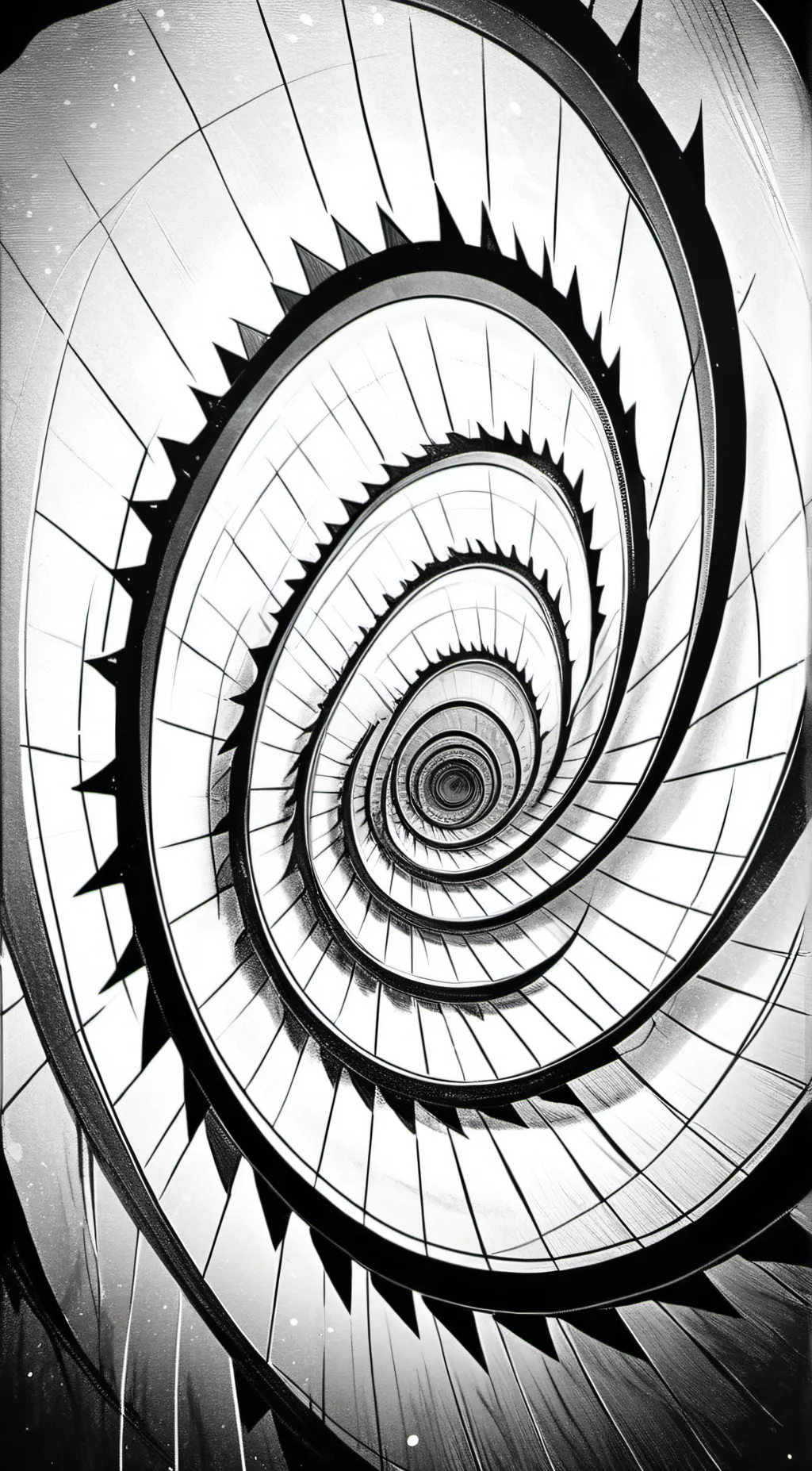 ai character: Hypno Spiral background