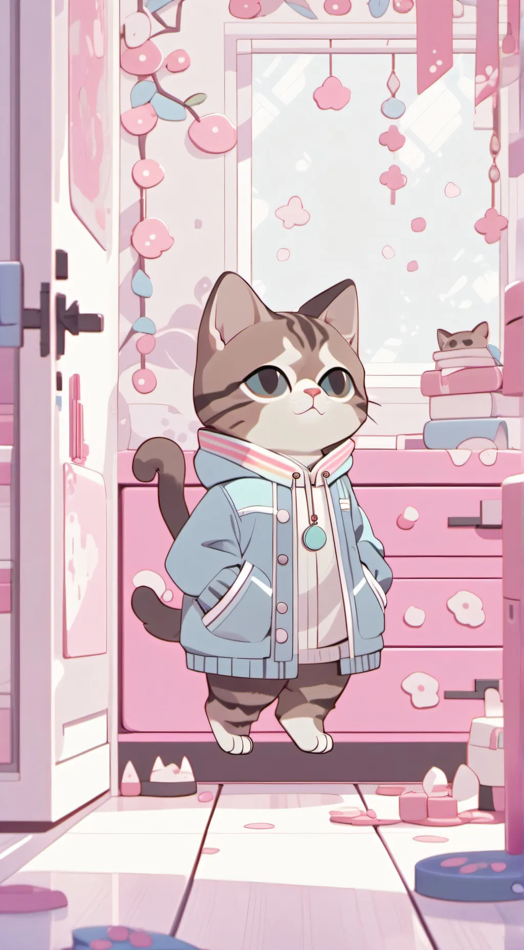 ai character: miloo background