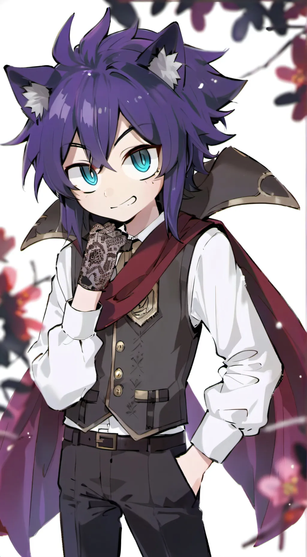 ai character:  prince sonic  background