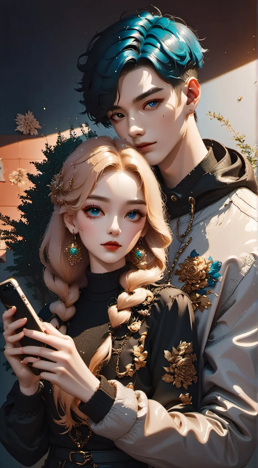 ai character: ~David~ background