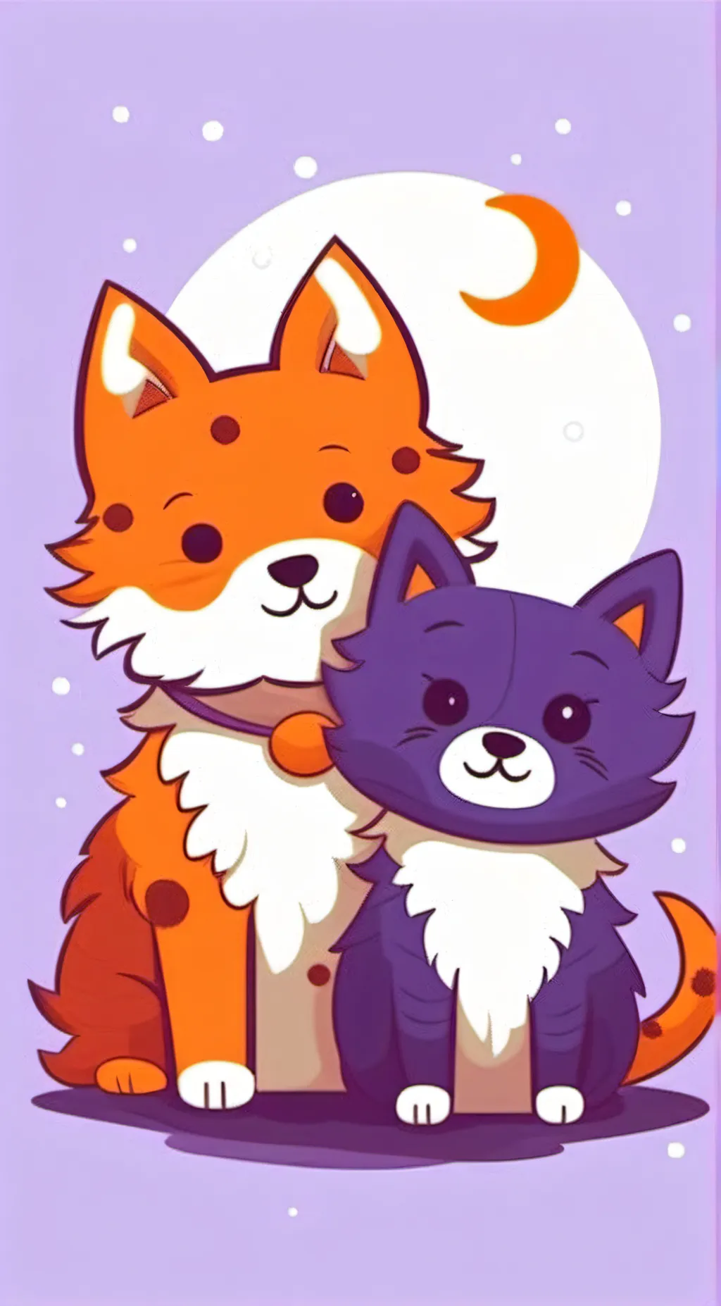 ai character: dogday and catnap background