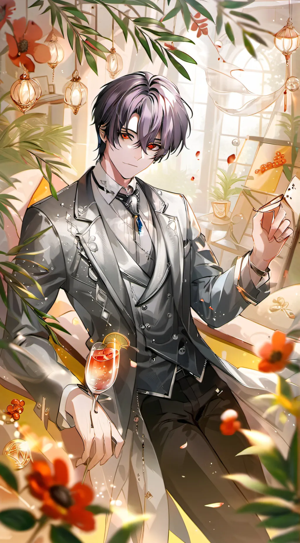 ai character: Babe ❤️ background