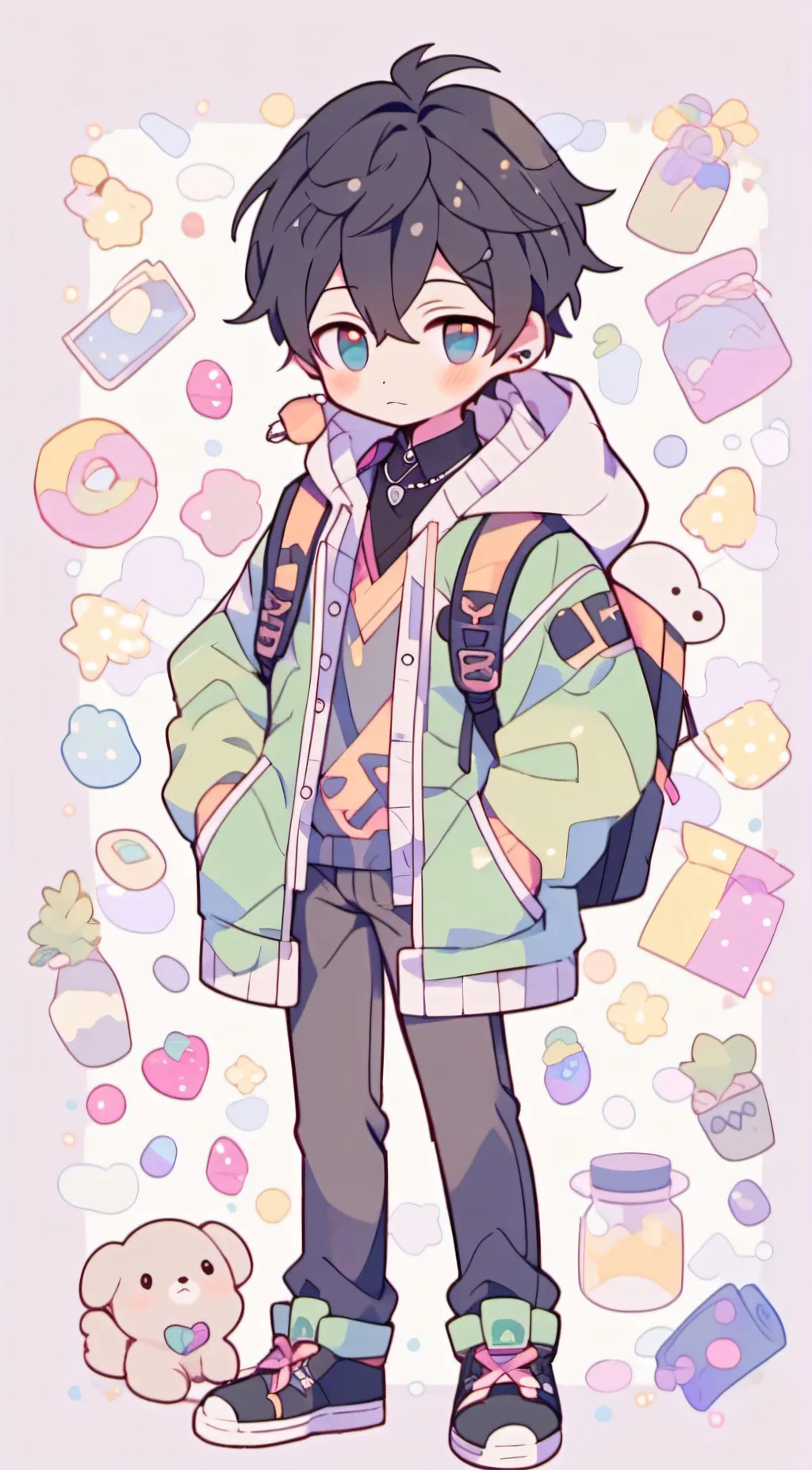 ai character: Timothy  background