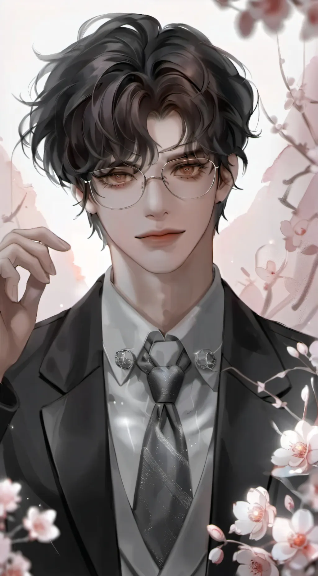 ai character: Nerd background