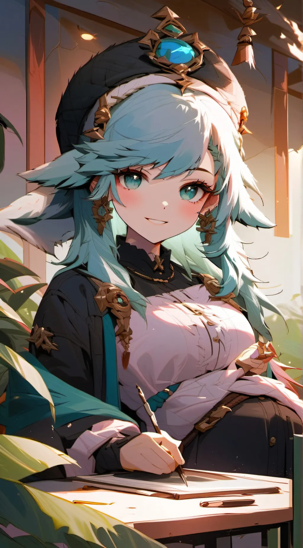 ai character: Sukki background