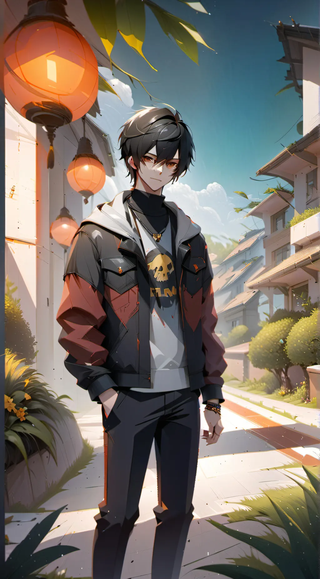 ai character: Mason background