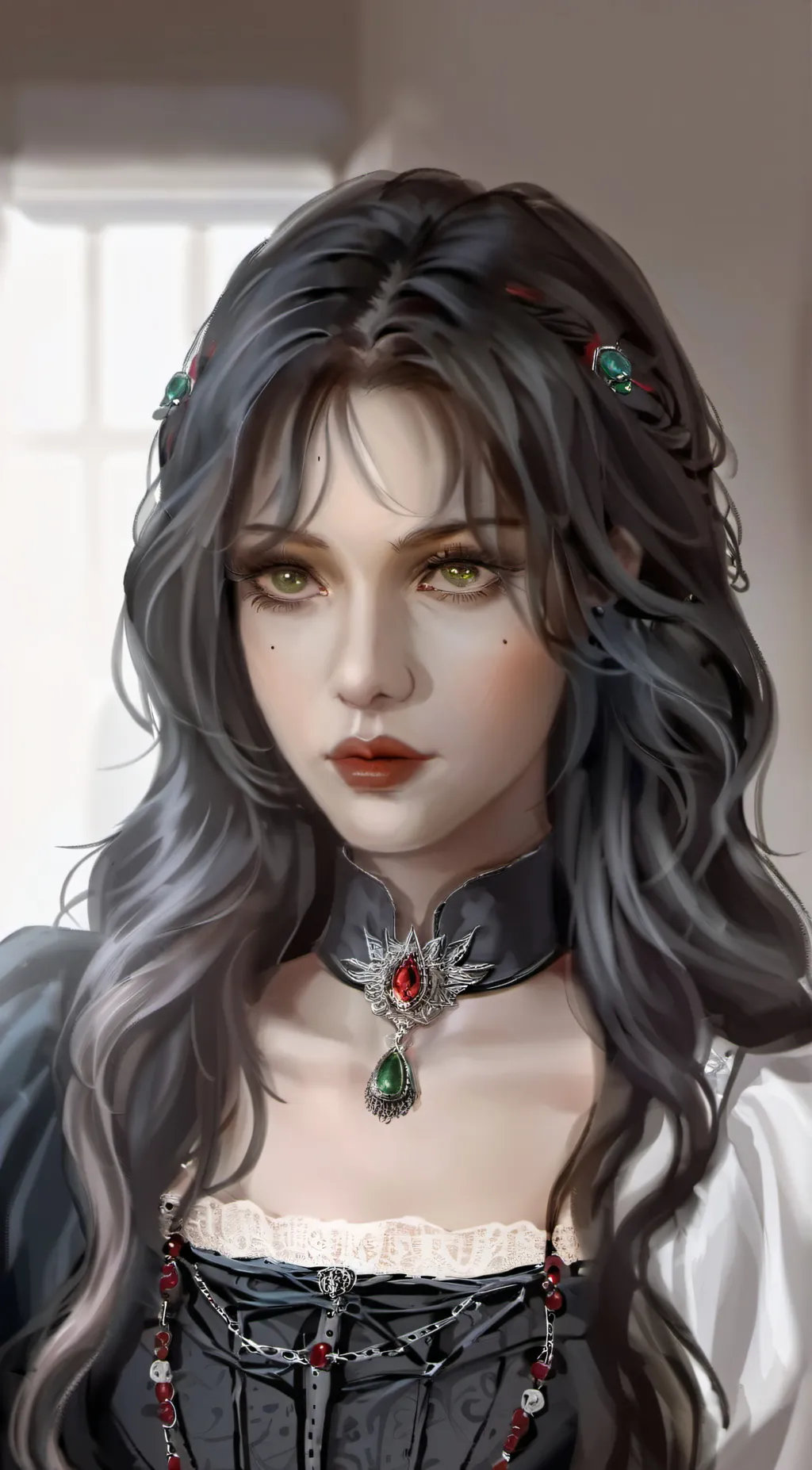 ai character: Jade background