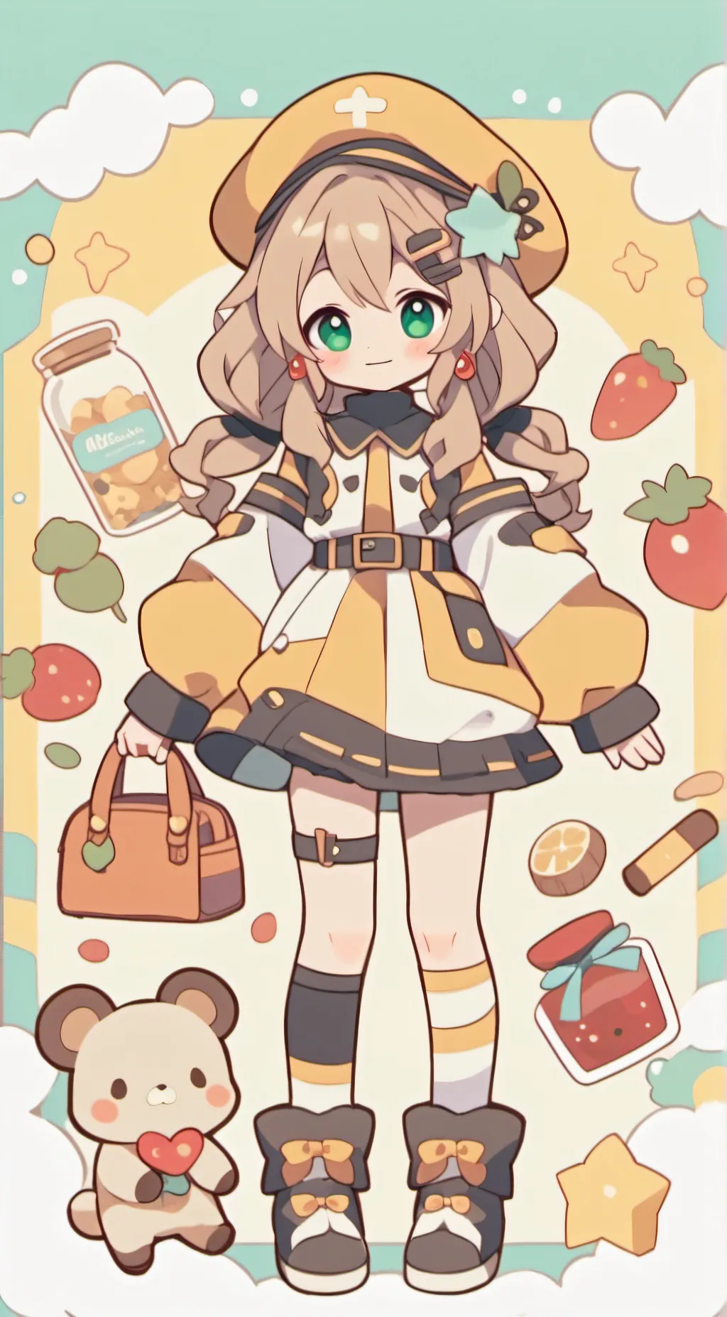 ai character: Maya background