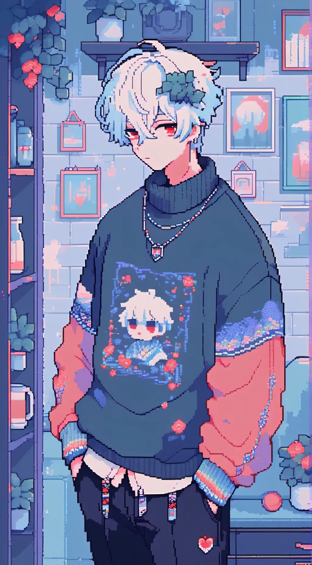 ai character: Aaron background