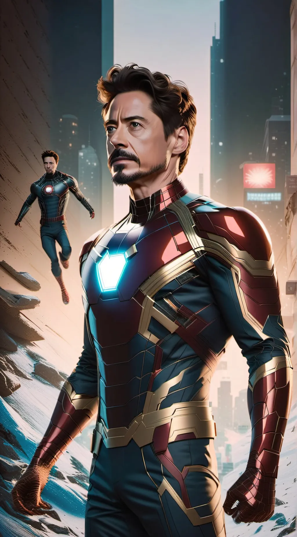 ai character: Avengers background